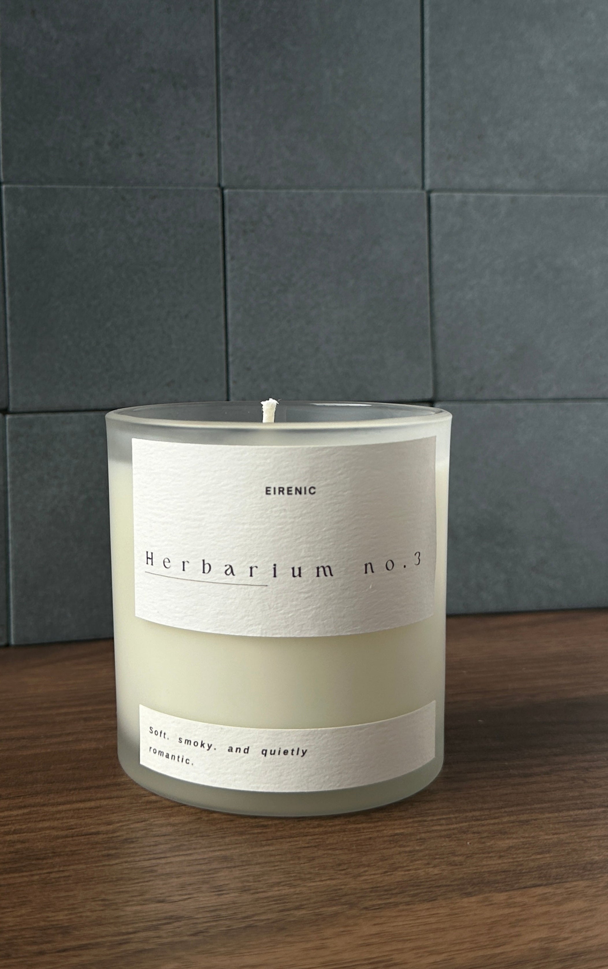 Herbarium No.3  scented candle