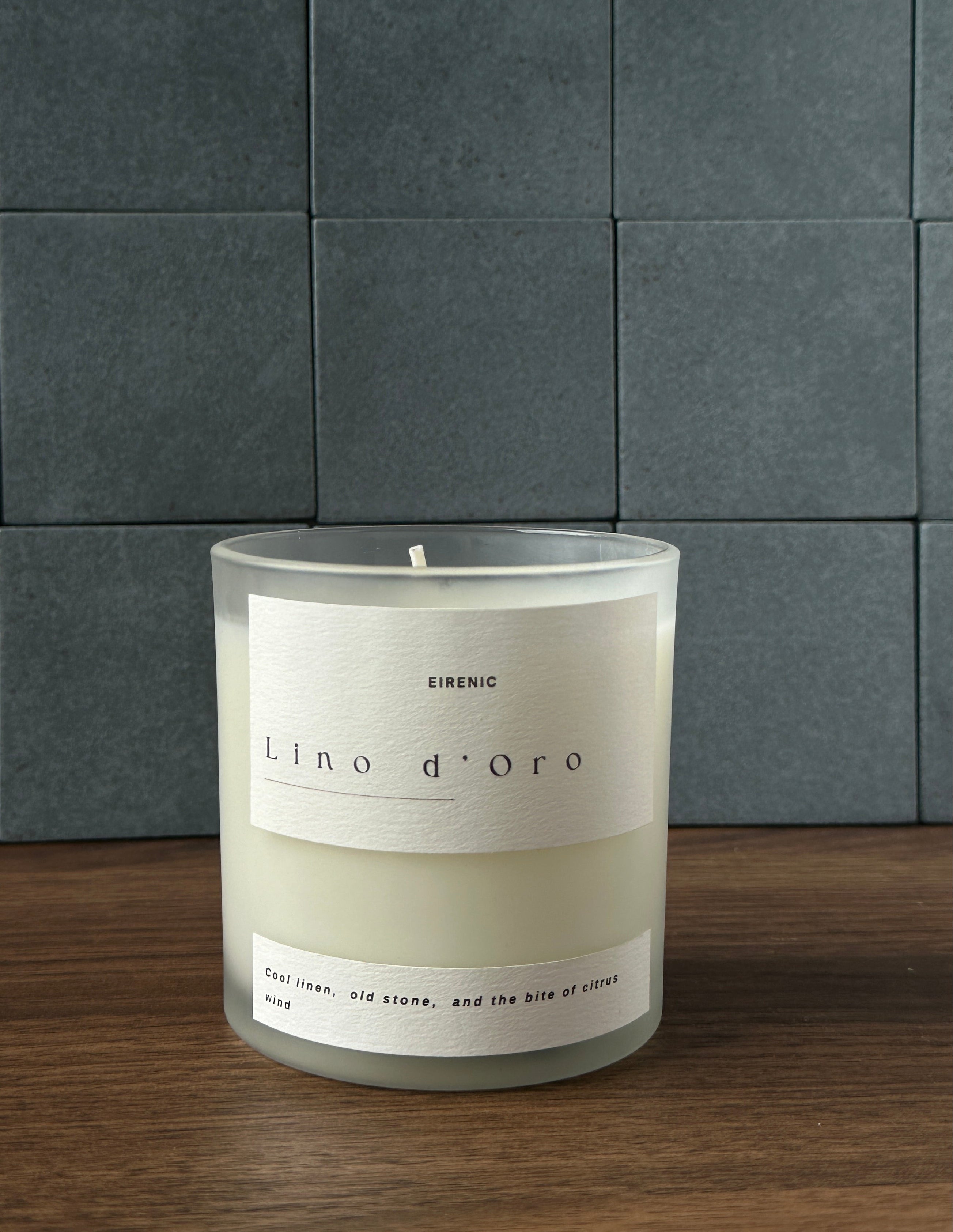 Lino D'oro   scented candle